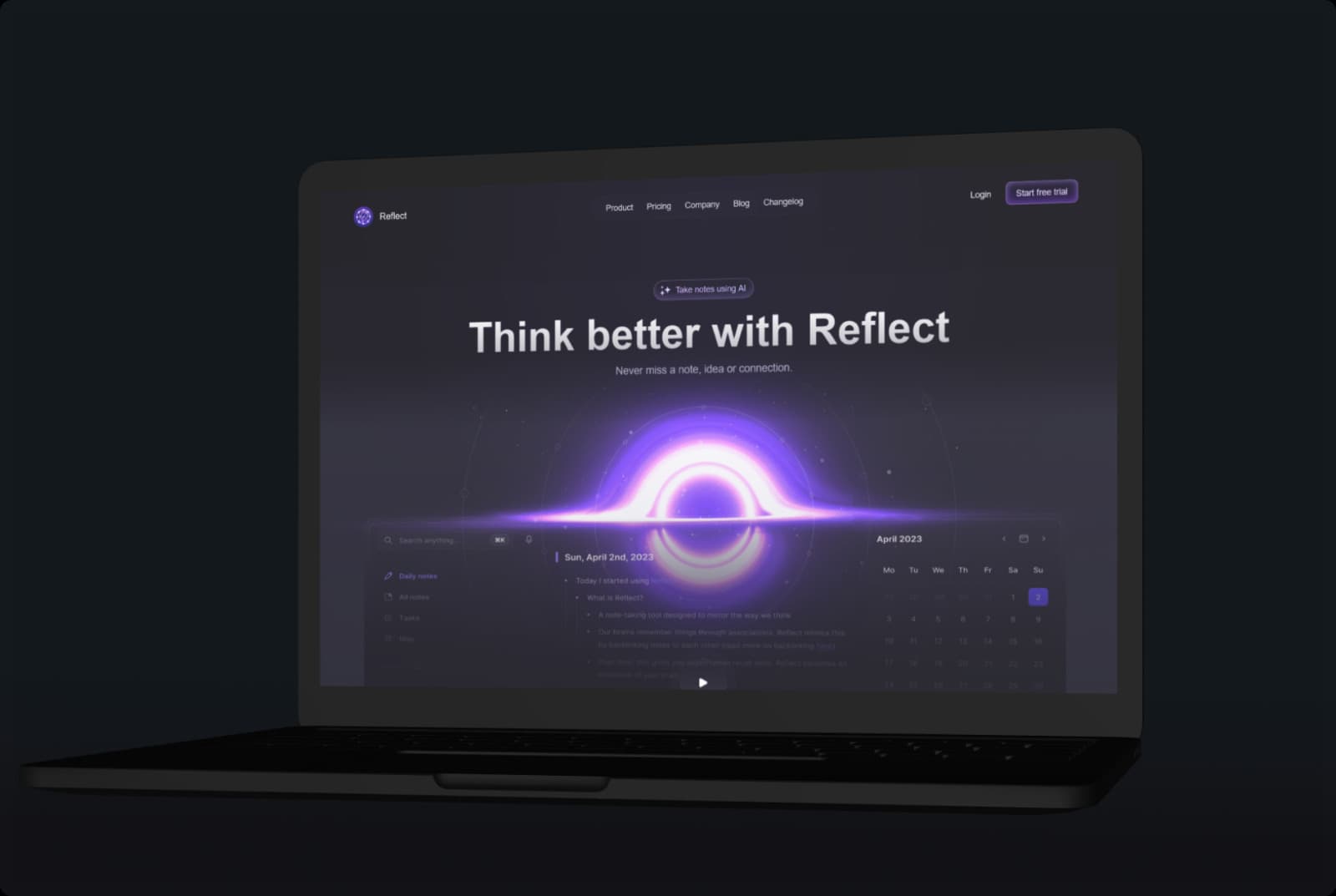 Reflect website (clone)